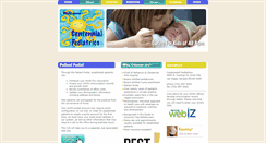 Desktop Screenshot of centennialpediatricslv.com